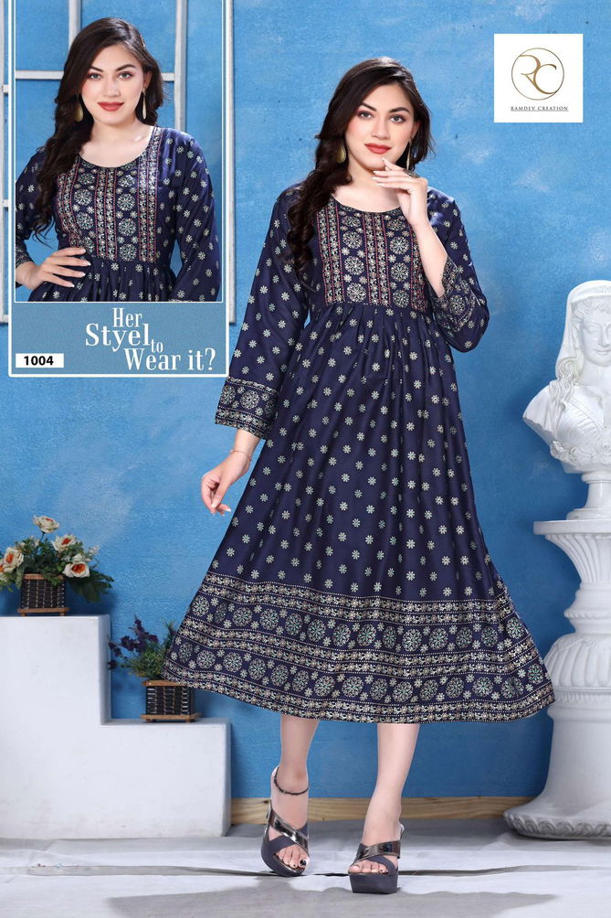 Rc Lakeme 2 Printed Kurtis Catalog